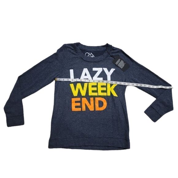 Chaser Lazy Weekend Love Knit Sweatshirt - Picture 7 of 8